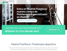 Tablet Screenshot of madridfisiotecar.com
